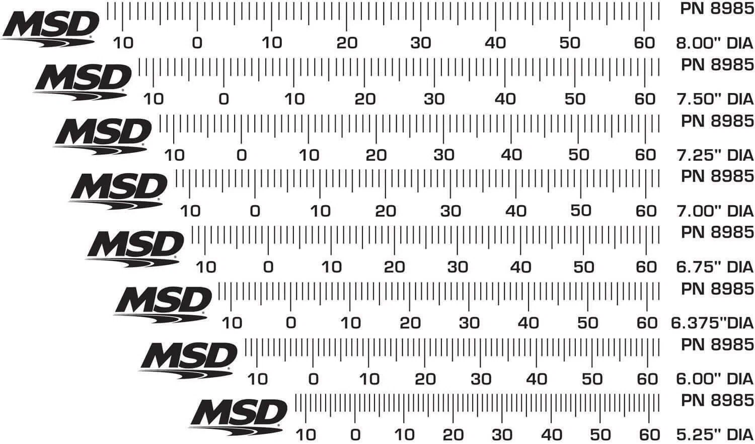 Timing Tapes for Harmonic Balancers - 8985